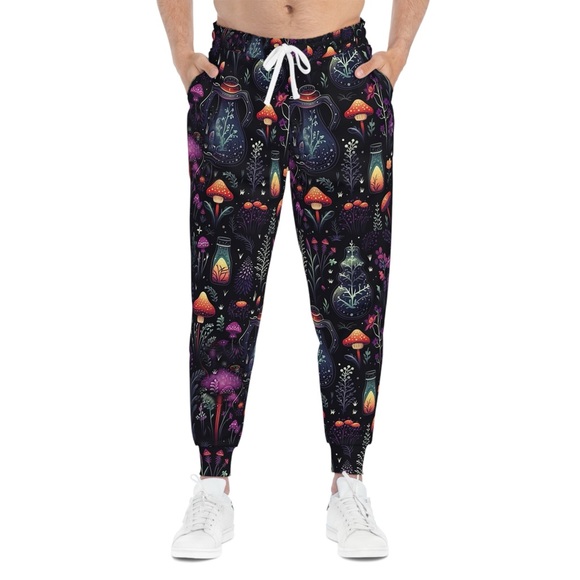 Dark Forest Whimsigoth Sweat Pants | Unisex, Women and Men | Witch, Witchy Style - Picture 3 of 4